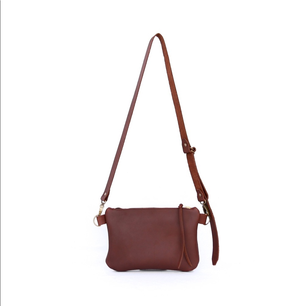 Market Canvas Leather Belt Bag “The Dime Bag”